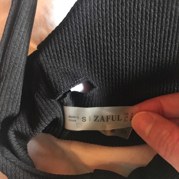 NWT Zaful Black Swimsuit S - Picture 6 of 8